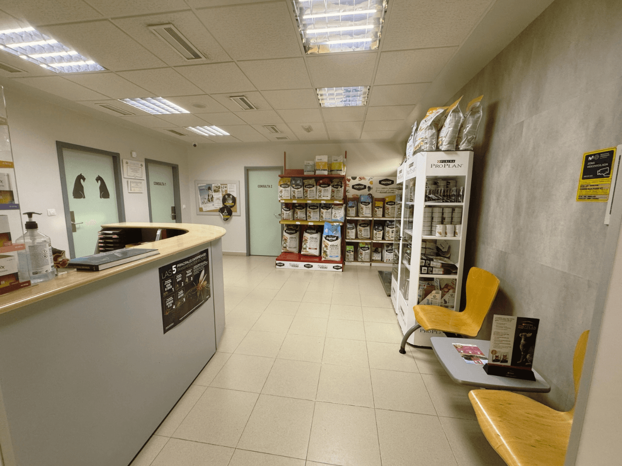 veterinaria otto can moraleja instalaciones tienda recepcion